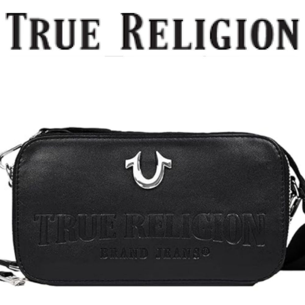 True Religion Logo Camera Bag